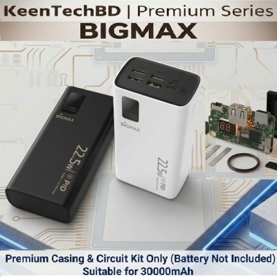 BIGMAX IP5356 30000mah Power Bank Case Diy Power Bank For 1260110 Battery-Without Battery