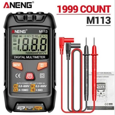 ANENG M113 Digital Multimeter (1999 Count Auto-Ranging)