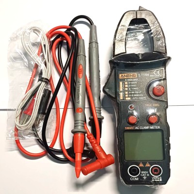 ANENG ST184 Digital AC Clamp Meter (6000 Counts True RMS NCV Tester)