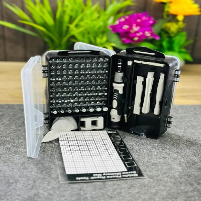115-in-1 Precision Screwdriver Kit with Magnetic Screw Memory Mat