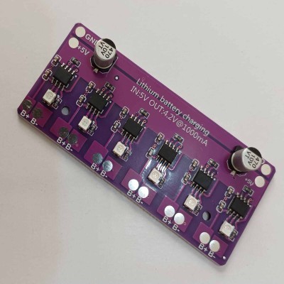 6-in-1 TP4056 18650 Lithium Battery Charging Module Board (5V 4.2V 6A Max)