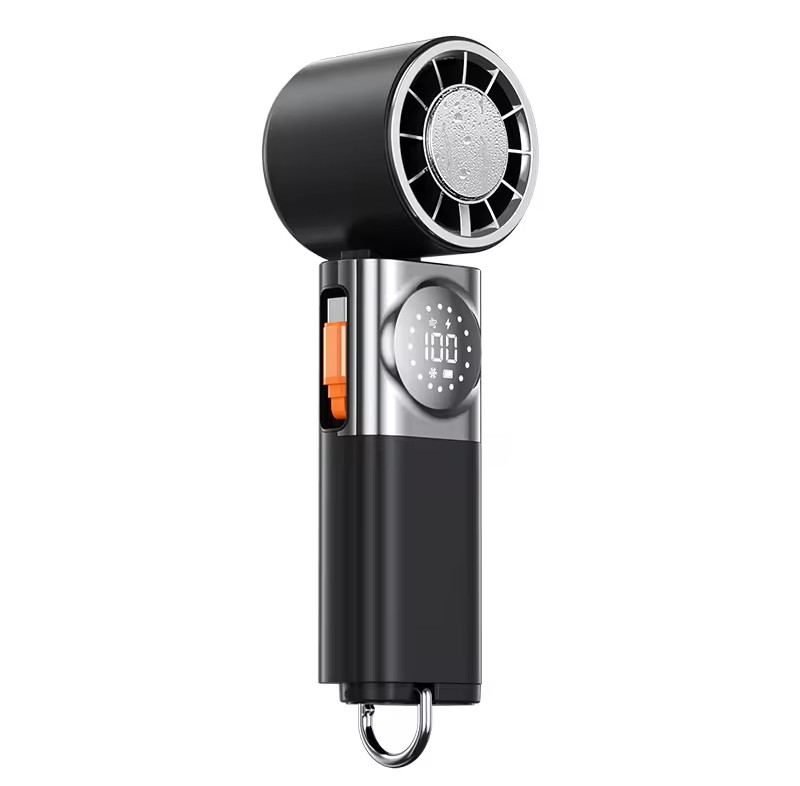 AeroCool Elite: Premium 3-in-1 Turbo Jet Fan with Ice Semiconductor Cooling & Power Bank 🌪️❄️🔋