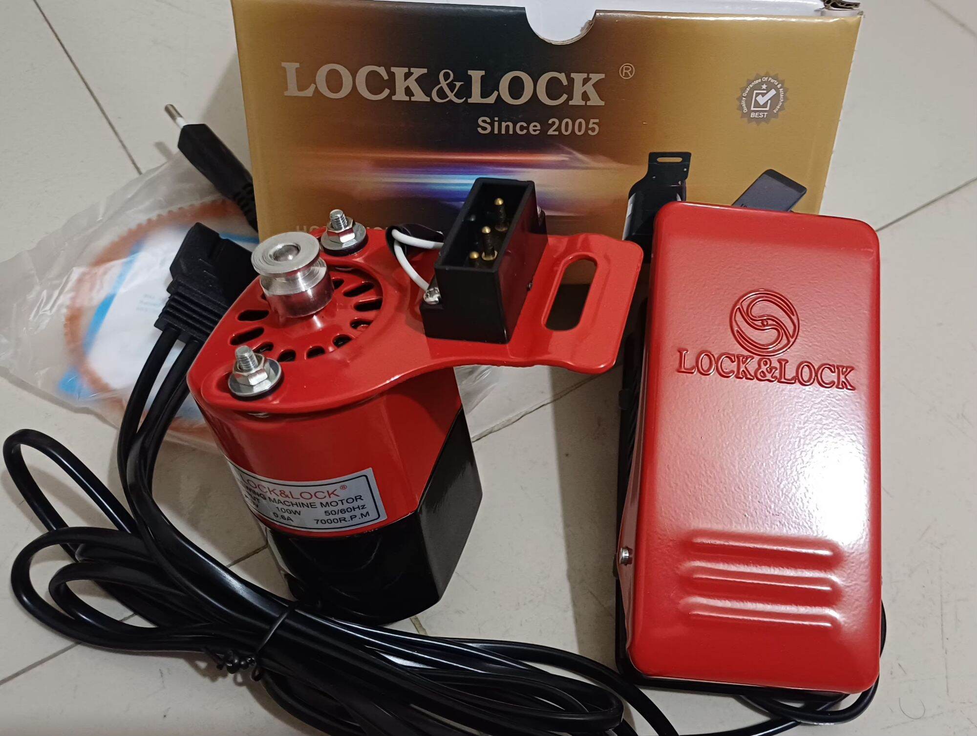 LOCK&LOCK Sewing Machine Motor 220V 100W 7000RPM-Genuine