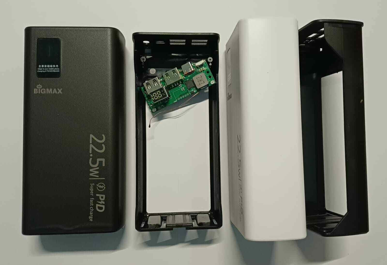 BIGMAX IP5356 30000mah Power Bank Case Diy Power Bank For 1260110 Battery (Without Battery)