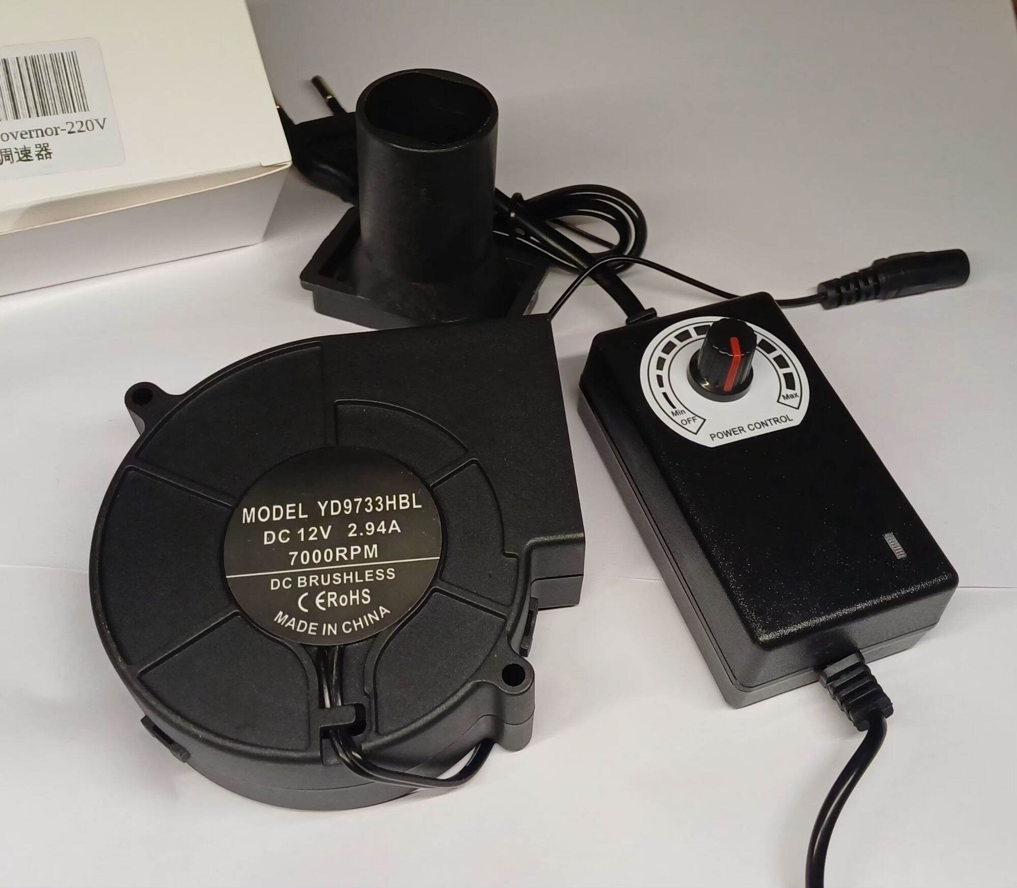 Adjustable Blower Fan For BBQ Heater Blower Air Blower Cooking Portable Machine For Home Vents Tools 5000 RPM