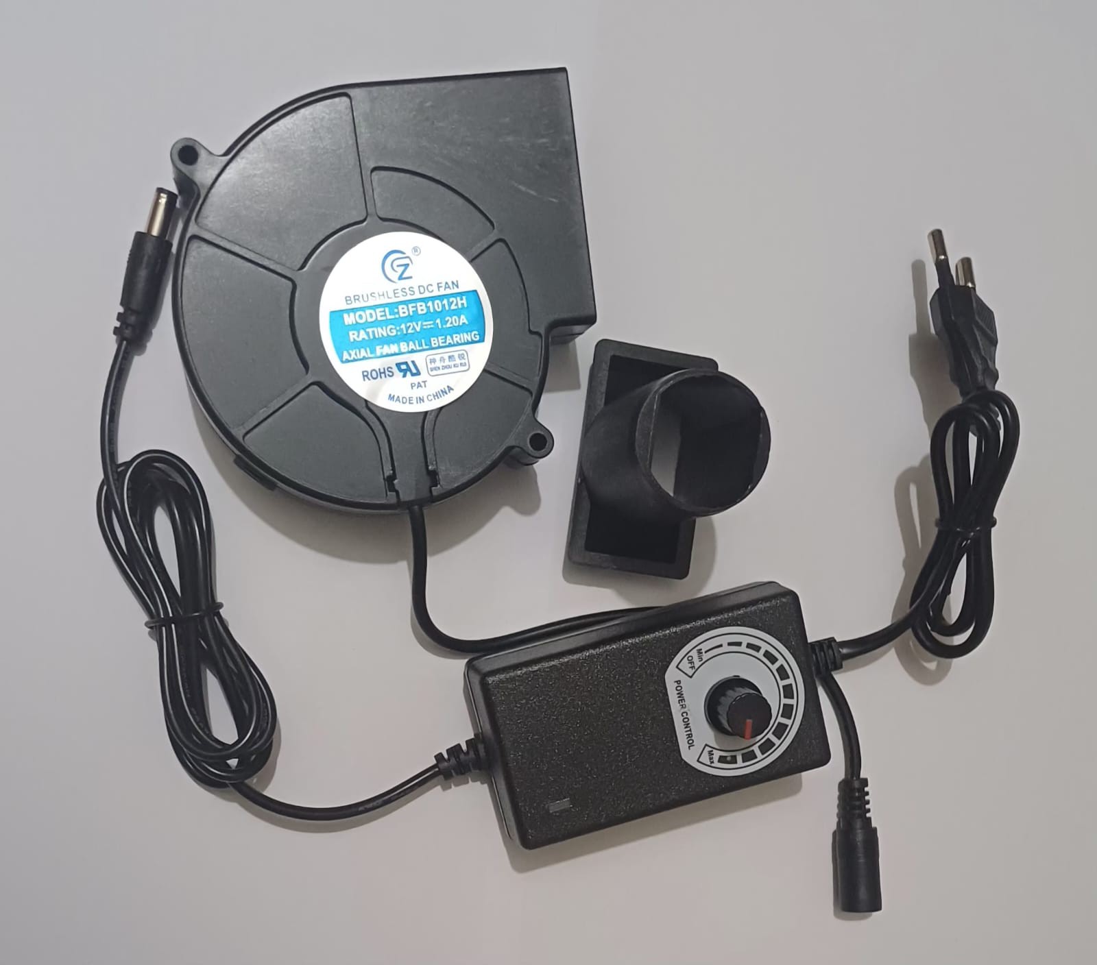 GPB1012H 12V 1.20A Brushless DC Blower Fan Combo Set (4200 RPM)