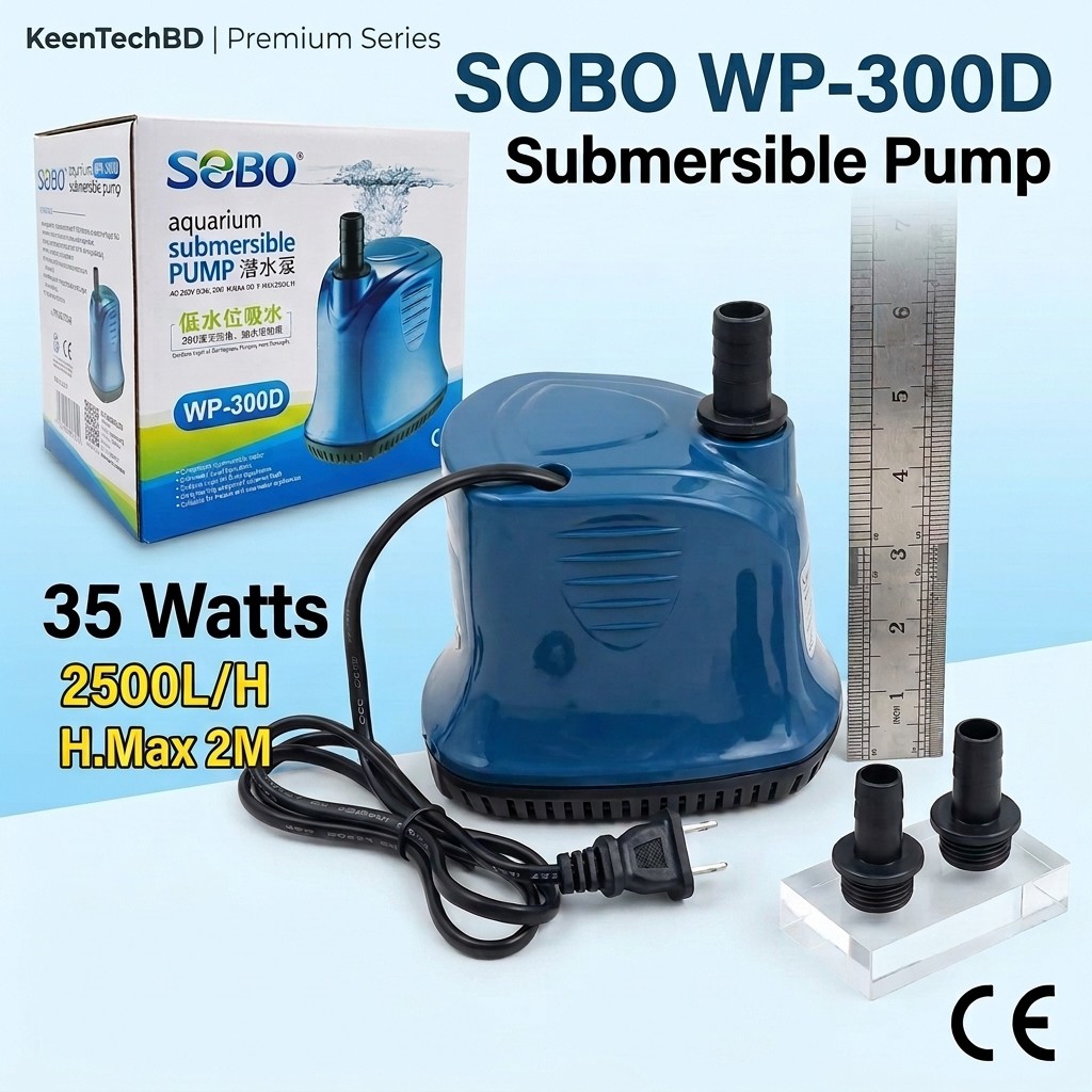 SOBO WP-300D Submersible AC Water Pump (35W)