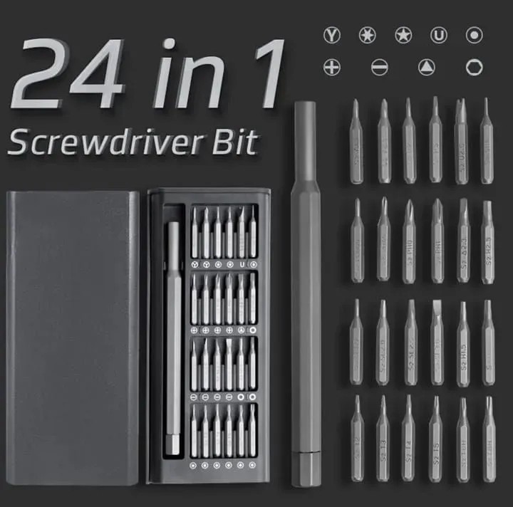 24-in-1 Precision Screwdriver Set - Mini Magnetic Screwdriver Toolkit