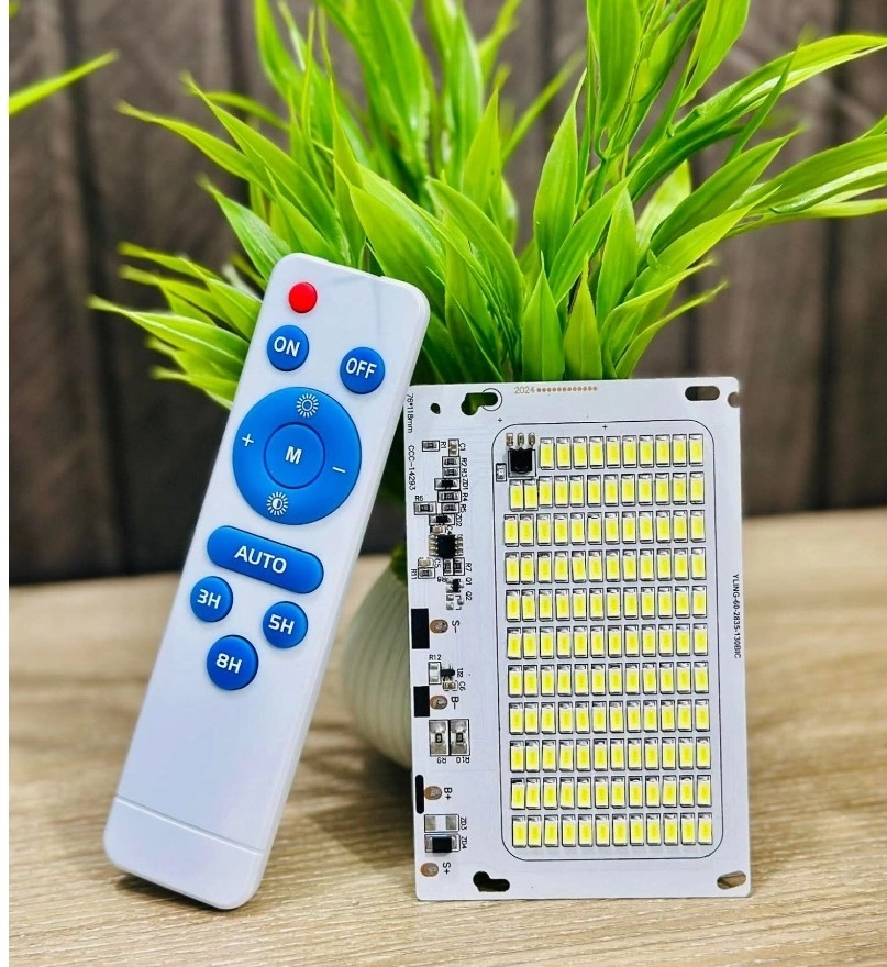 60W 3.7V Remote Controlled Solar LED Light Panel Kit (Original)