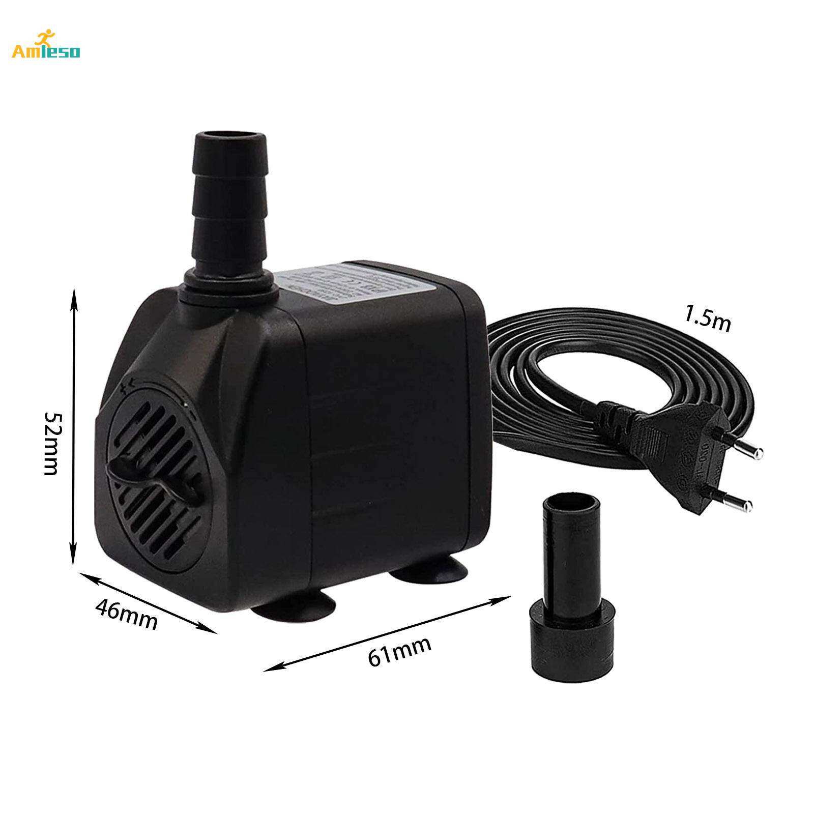 18W AC Submersible Water Pump Mini Cooler Fountain Lift Motor
