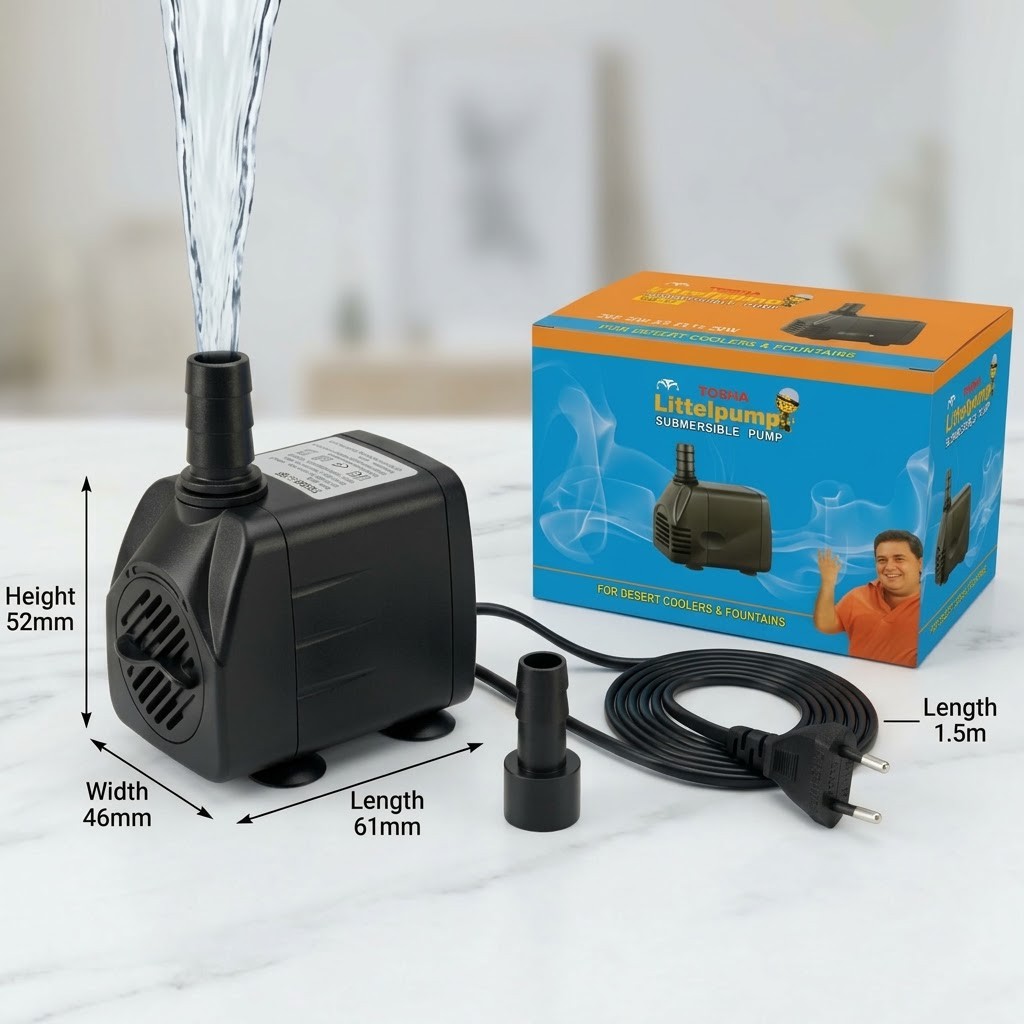 18W AC Submersible Water Pump Mini Cooler Fountain Lift Motor