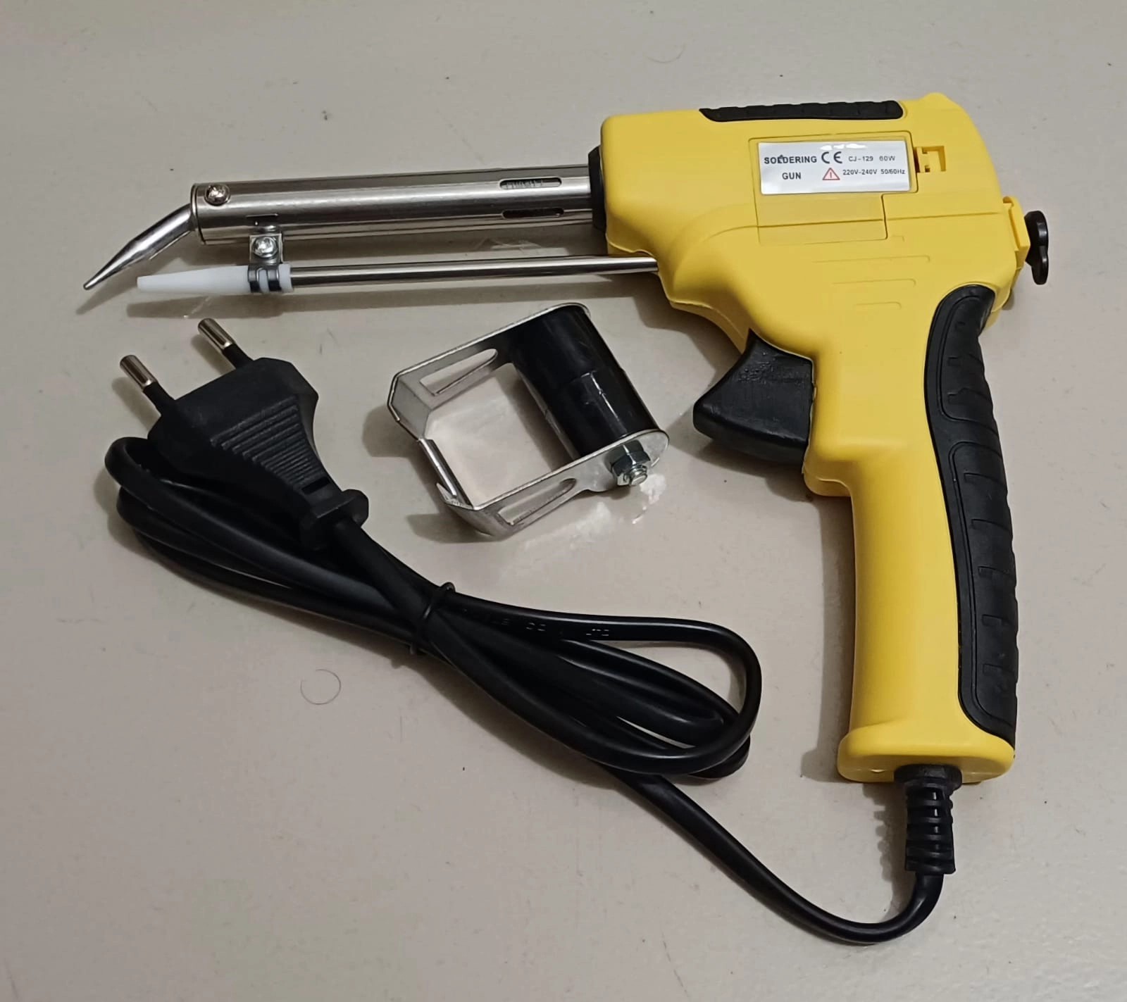 60W Automatic Feed Soldering Gun Model CJ-129 Electric Welding Iron