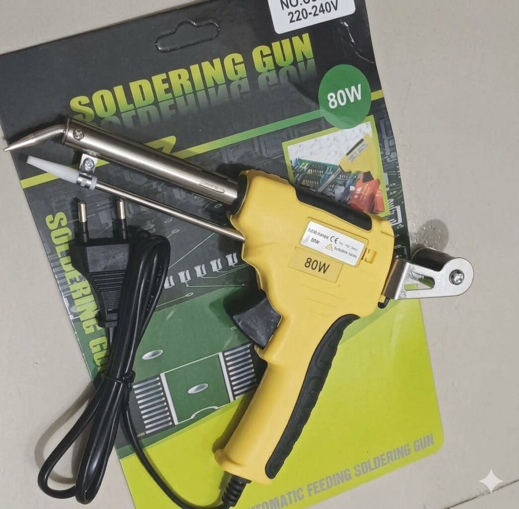 80W Automatic Feed Soldering Gun Model CJ-129 Electric Welding Iron