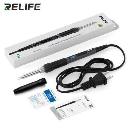 936H 90W Digital Soldering Iron with LCD Display & Adjustable Temperature