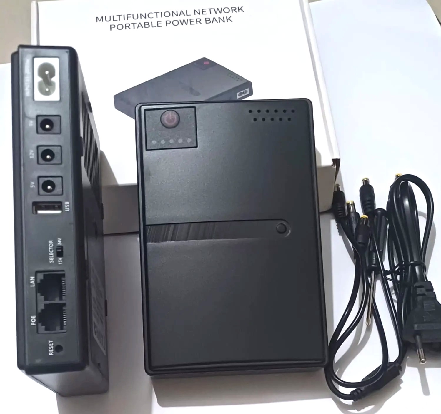 18W DC Portable Mini UPS for WiFi Router - 18650 Battery (Without Battery)