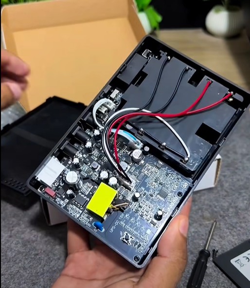 18W DC Portable Mini UPS for WiFi Router - 18650 Battery (Without Battery)
