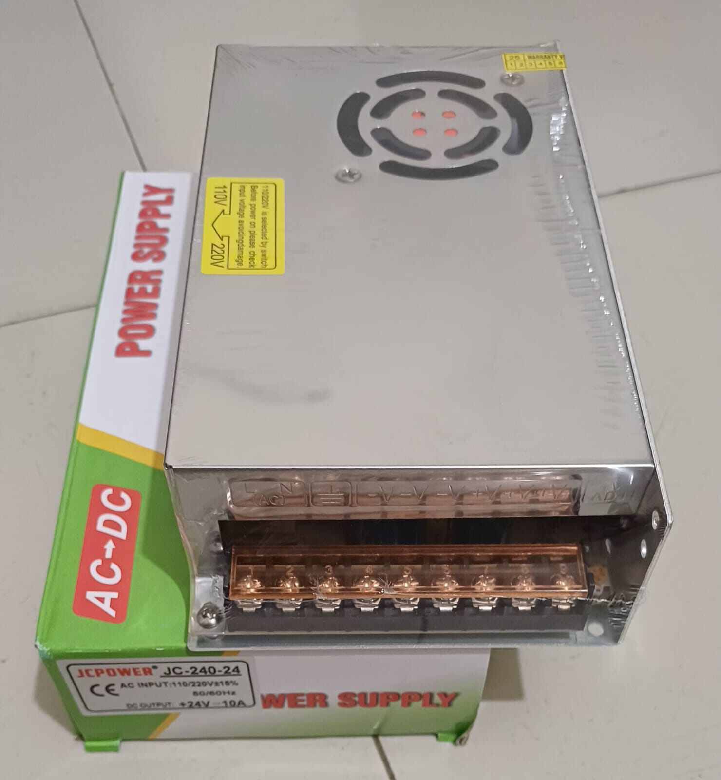 JCPOWER JC-240-24 24V 10A 240W AC to DC Switching Power Supply