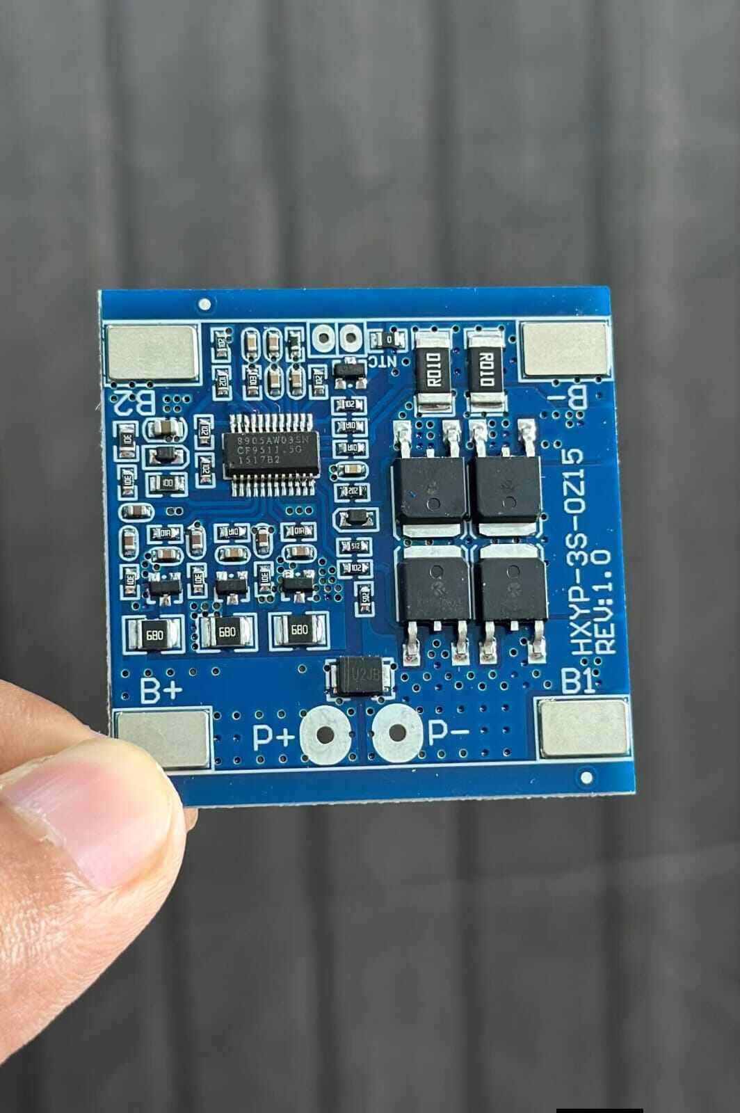 TZT 3S 12V 15A BMS 18650 Lithium Battery Protection Board (HXYP-3S-OZ15)
