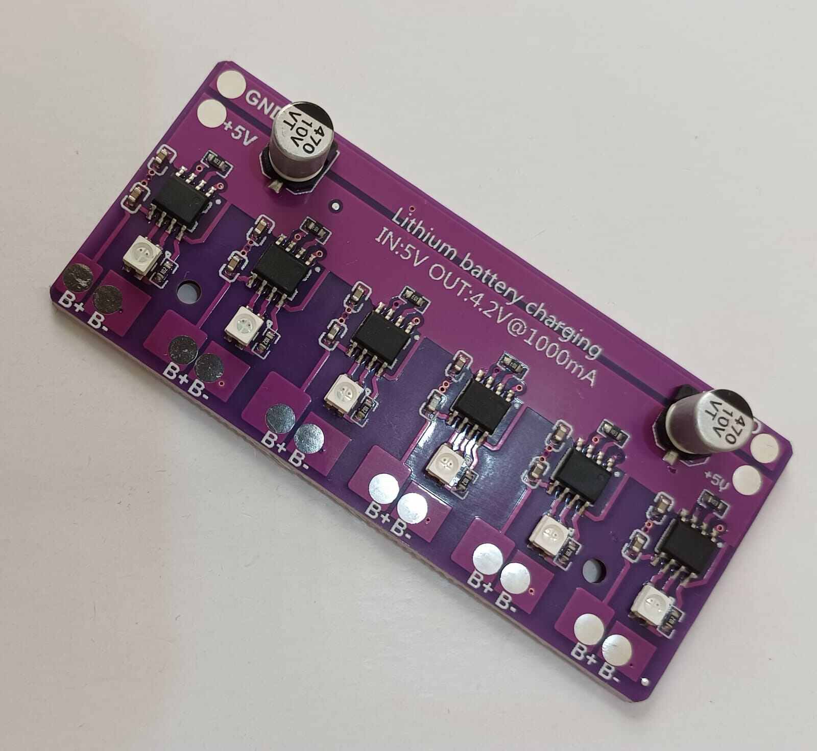 6-in-1 TP4056 18650 Lithium Battery Charging Module Board (5V 4.2V 6A Max)
