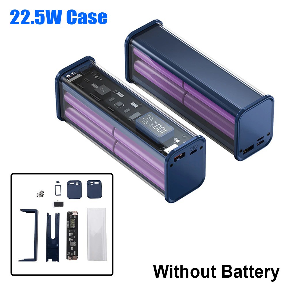 BIGMAX Premium 22.5W Fast Charging Power Bank Case (Without Battery)