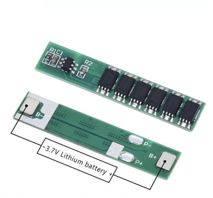 1S 3.7V 15A Lithium Battery BMS Protection Board Module