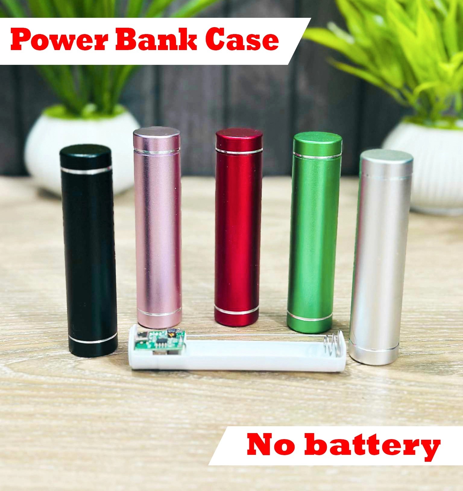 DIY 18650 Power Bank Case Without Battery | Mini Portable Charger Shell