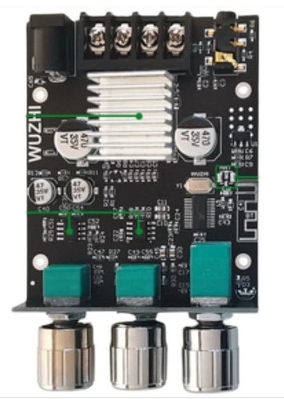 ZK-502MT Bluetooth 5.0 Audio Power Amplifier Board | 2x50W Stereo Amp Module